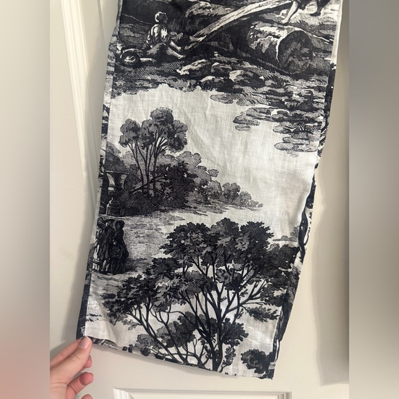 COS French Toile 100% Linen Trousers Size 2 - Picture 5 of 7